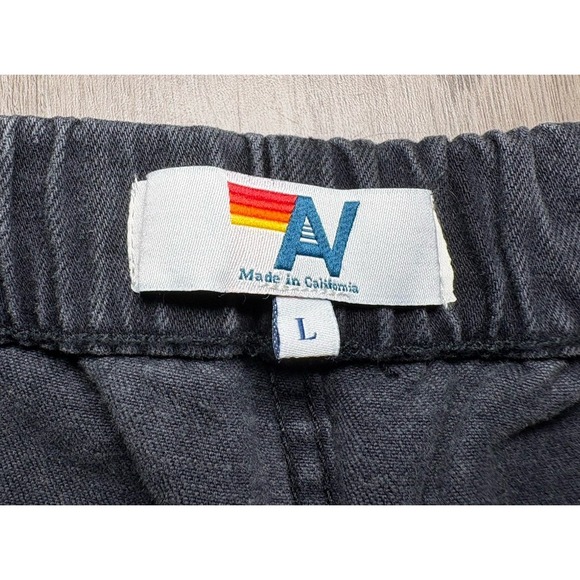 Aviator Nation Mid Rise Rancher Relaxed Fit Jeans Vintage Black Slouchy Size L - Picture 8 of 11